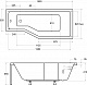 Besco Акриловая ванна Integra 150x75 P – картинка-10